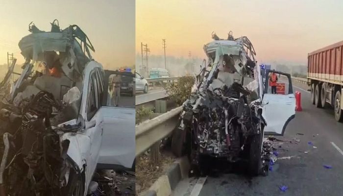 Bengaluru Road Accident:  कार-कैंटर और बाइक की जबरदस्त टक्कर, बेंगलुरु में हुए भीषण हादसे में 7 लोगों की मौत