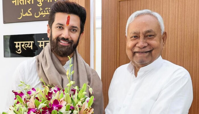 चिराग पासवान ने लगाया विपक्ष के सवालों पर विराम, नीतीश को लेकर कही ये बात