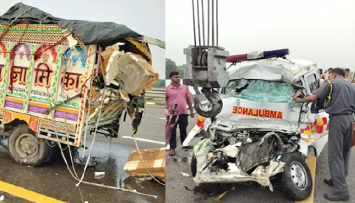 Amethi Road Accident: पूर्वांचल एक्सप्रेसवे पर भीषण सड़क हादसा, पांच की मौत, एक घायल