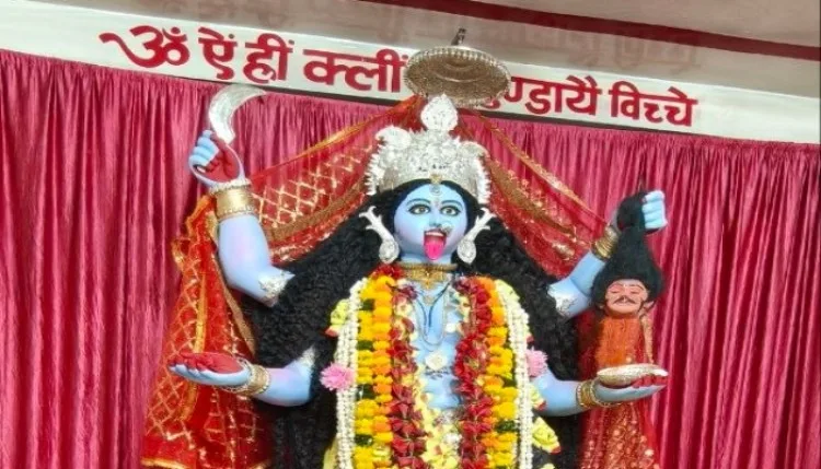 दमोह में महाकाली पूजा का 79वां वर्ष, सराफा व्यापारियों ने की थी शुरुआत