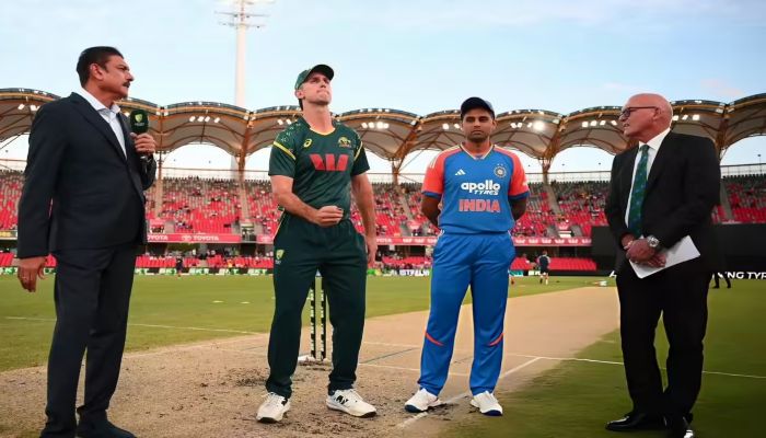 IND vs AUS Live Score: ऑस्ट्रेलिया ने जीता टॉस, भारत ने निर्णायक मैच में तिलक वर्मा को किया बाहर, रिंकू को मिला मौका