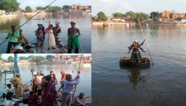 हमीरपुर में जलविहार महोत्सव आज, पानी के बीच रामलीला का होगा सजीव मंचन