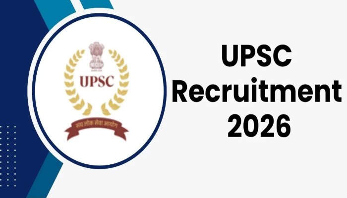 UPSC Recruitment 2026: 194 पदों पर निकली वैकेंसी, डीजीसीए, रक्षा, मौसम समेत कई विभागों में बेहतरीन मौका