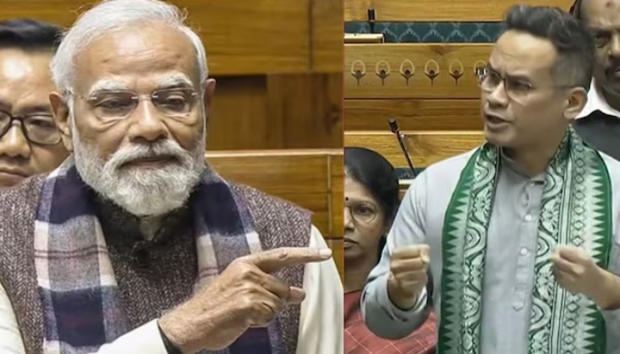 Vande Mataram Debate in Lok Sabha : गौरव गोगोई का BJP पर तीखा हमला, 'आजादी की लड़ाई में आपके पूर्वज कहां थे?'