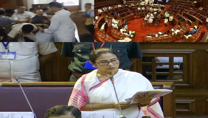 बंगाल विधानसभा में BJP-TMC के विधायक भिड़े, जमकर हुई हाथापाई, शंकर घोष और अग्निमित्रा निलंबित