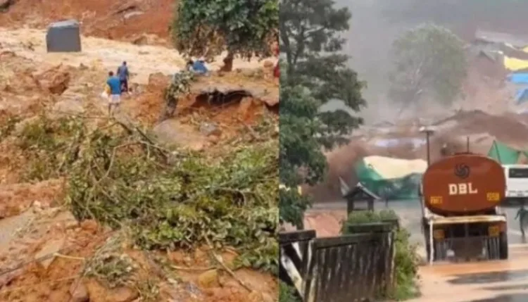 केरलः बारिश के बाद वायनाड में भूस्खलन, 4 की मौत, प्रियंका गांधी ने की मदद की अपील