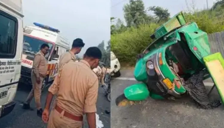 Badaun Highway Accident: बदायूं  में हादसा, हाईवे पर रेस लगा रहे ट्रैक्टरों ने ई-रिक्शा को कुचला, छह महिलाओं की दर्दनाक मौत, तीन घायल