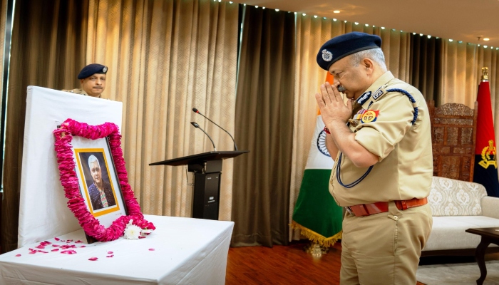 सेवानिवृत्त आईपीएस अधिकारी सुनील चंद्र बाजपेई की स्मृति में पुलिस मुख्यालय में शोक सभा का आयोजन