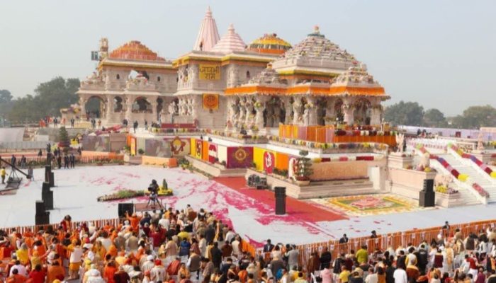 अयोध्या में राम मंदिर का निर्माण कार्य पूरा, ध्वज और कलश स्थापित, श्री रामजन्मभूमि तीर्थ क्षेत्र ट्रस्ट ने भक्तों को दी जानकारी