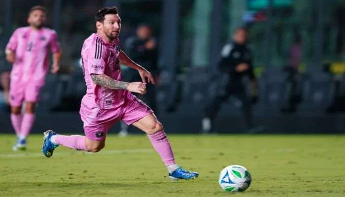 Inter Miami vs Nashville : लियोनेल मेसी का 'डबल धमाका' , इंटर मियामी ने  प्लेऑफ के पहले मैच में नैशविले को 3-1 से हराया