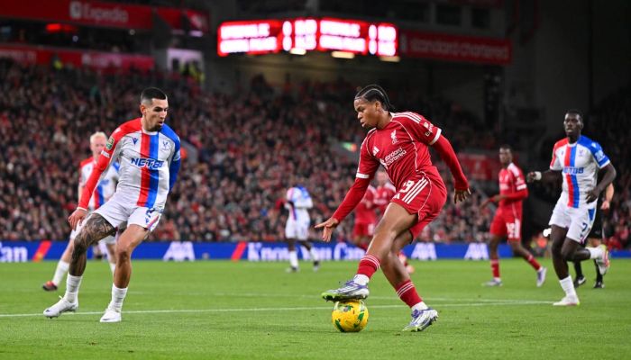 Liverpool vs Crystal Palace:  क्रिस्टल पैलेस ने लिवरपूल को 3-0 से दी करारी शिकस्त, लीग कप से हुई बाहर