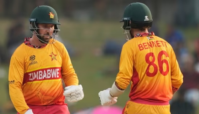 T20 World Cup : ब्रायन बेनेट, ब्रेंडन टेलर की शानदार बल्लेबाजी, जिम्बाब्वे ने ओमान को 8 विकेट से रौंदा