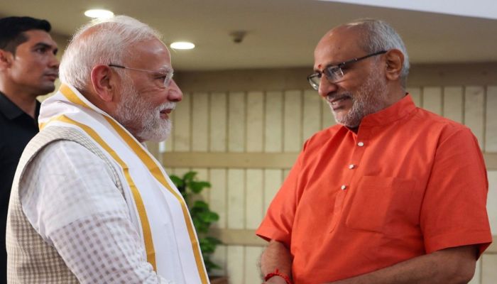 CP Radhakrishnan बने देश के नए उपराष्ट्रपति, राष्ट्रपति और पीएम मोदी समेत नेताओं ने दी बधाई