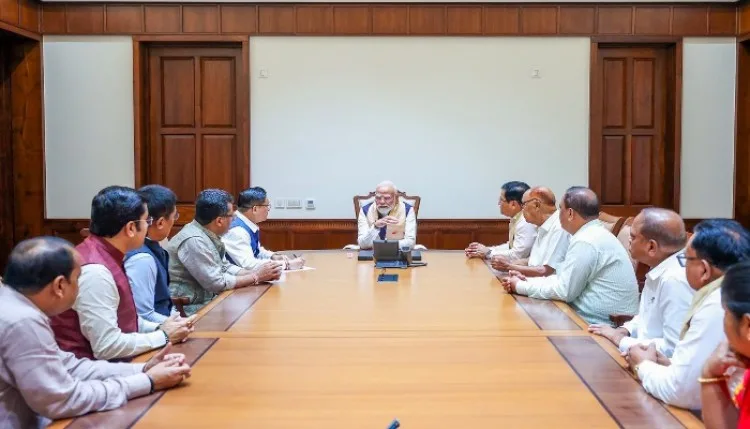 प्रधानमंत्री मोदी ने असम के सांसदों से की बाढ़ की स्थिति पर चर्चा, मदद का आश्वासन