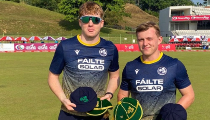 जॉर्डन नील बने टेस्ट डेब्यू करने वाले सबसे युवा आयरिश