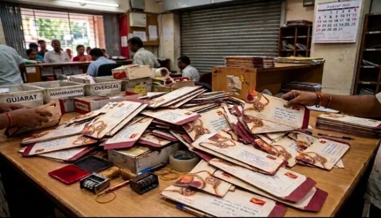 रक्षाबंधन पर सूरत से 100 देशों में भेजी गईं 10,600 से ज्यादा राखियां