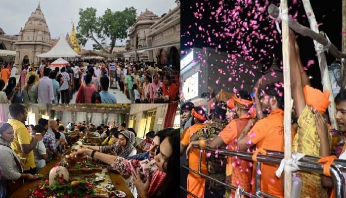 Sawan Somwar 2025: सावन के तीसरे सोमवार पर शिव मंदिरों में लगी भक्तों की कतारें, शिवालयों में बम भोले की गूंज