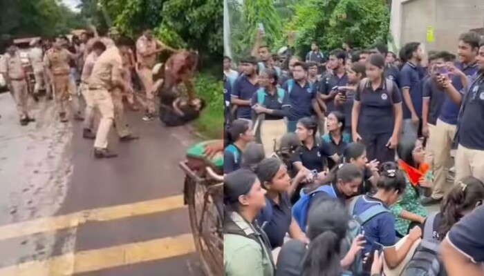 Ramswaroop University में छात्रों पर लाठीचार्ज का विरोध, सीओ सिटी हटे, इंस्पेक्टर और चौकी इंचार्ज लाइन हाजिर