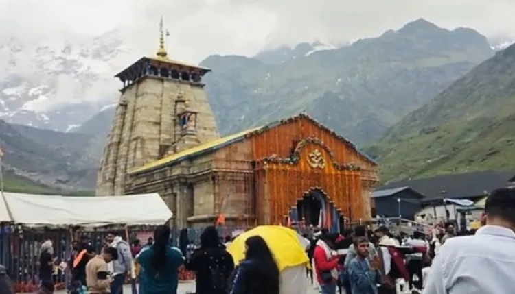 केदारनाथ धाम में रिकॉर्ड श्रद्धालु, 12.70 लाख भक्तों ने किए बाबा केदार के दर्शन