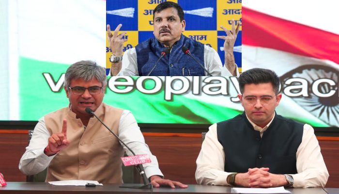 'गद्दारों को कभी माफ नहीं करेगी पंजाब की जनता'....AAP में टूट पर भड़के संजय सिंह