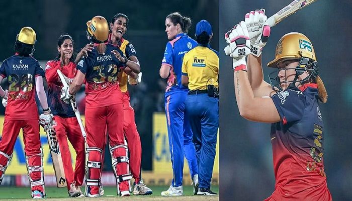 WPL 2026 :  नदीन डी क्लर्क ने मुंबई के जबड़े से छीनी जीत, रोमांचक मुकाबले RCB ने MI को 3 विकेट से हराया