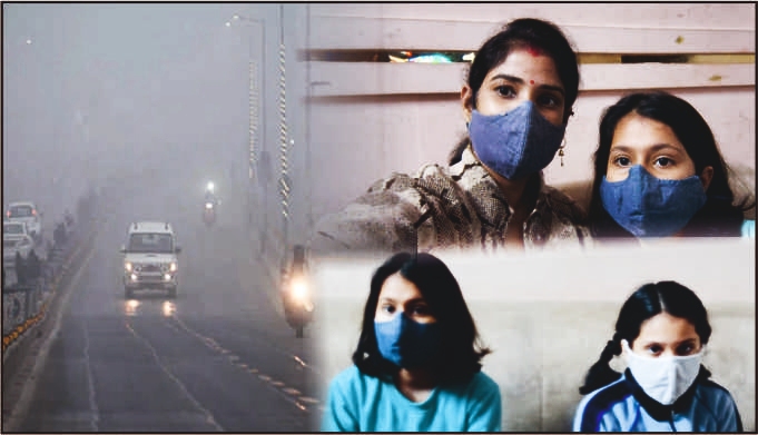 दिल्ली एनसीआरः प्रदूषण की मार से जनता बेहाल, दिसंबर भर रेड जोन में रही हवा