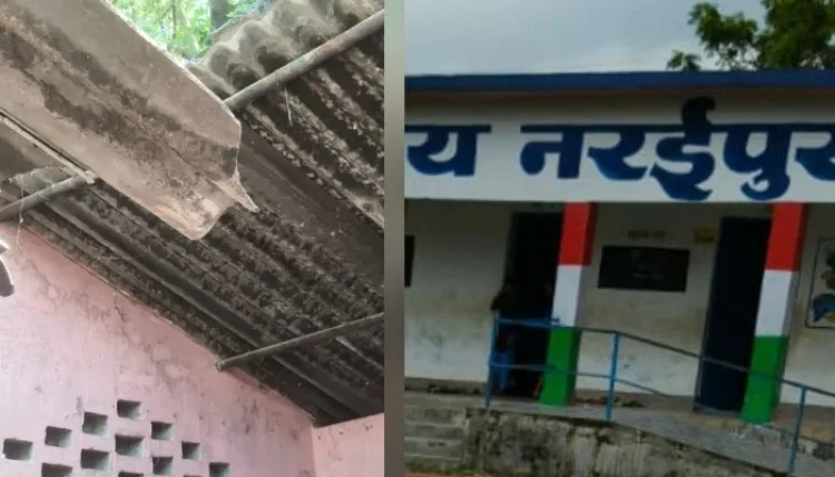 104 साल पुराने स्कूल में सुविधाओं का अभाव, पेयजल-शौचालय का भी अभाव