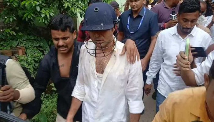 सोनारपुर में अभिषेक बनर्जी का जबरदस्त विरोध, प्रदर्शनकारियों ने अंडे और जूते फेंके, लगाए नारे