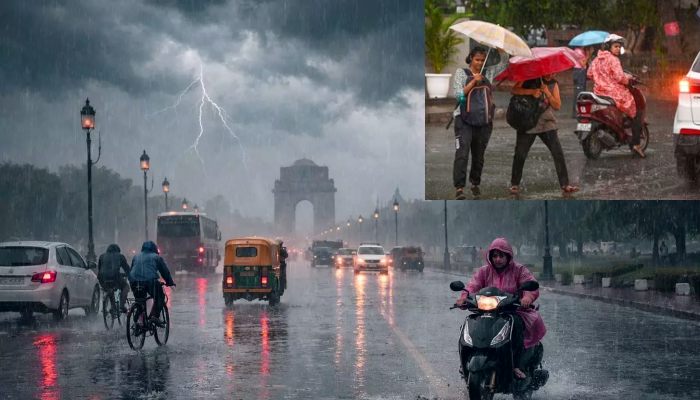 Delhi-NCR Weather Update: दिल्ली-NCR में बादलों ने फिर डाला डेरा, तेज हवाओं के साथ हुई झमाझम बारिश