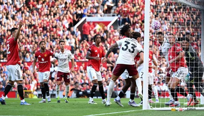 Man United vs Arsenal : आर्सेनल ने रोमांचक मुकाबले में मैनचेस्टर यूनाइटेड को 1-0 से हराया