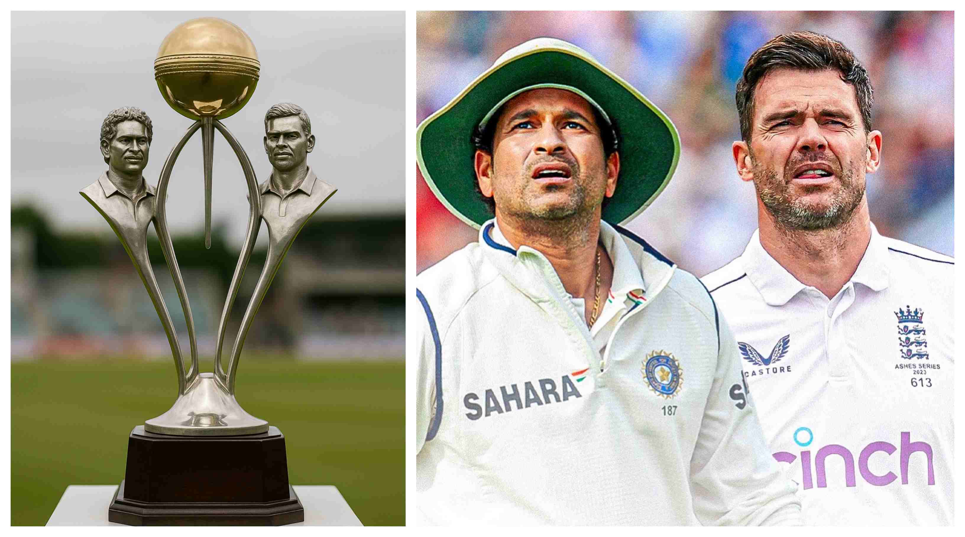 Anderson Tendulkar Trophy : एंडरसन-तेंदुलकर ट्रॉफी के नाम से टेस्ट सीरीजः दिग्गजों का रिकॉर्ड और एक ऐतिहासिक निर्णय