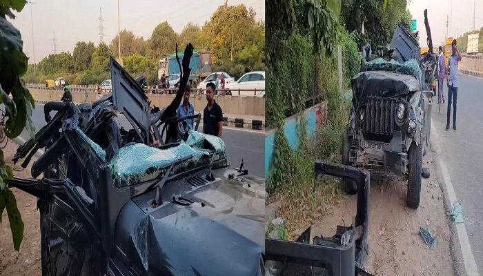 Gurugram Road Accident: दिल्ली-जयपुर हाईवे पर डिवाइडर से टकराई बेकाबू थार, 5 की मौत, दूर तक बिखरे पड़े थे शव