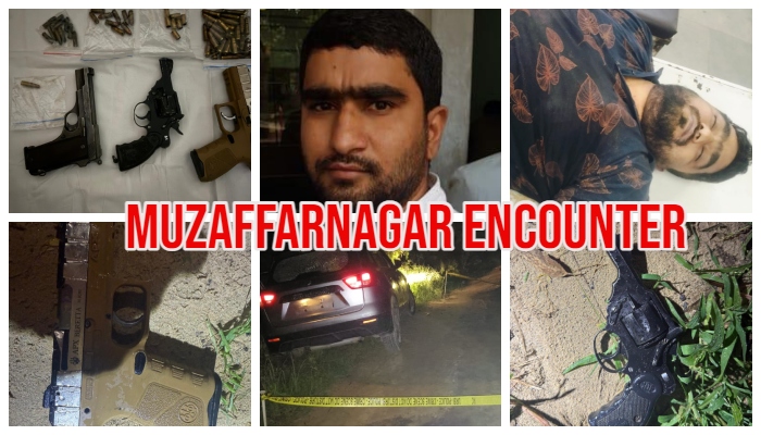 Muzaffarnagar Encounter : मारा गया कुख्यात अपराधी शाहरूख पठान, कई जघन्य हत्याओं में थी तलाश