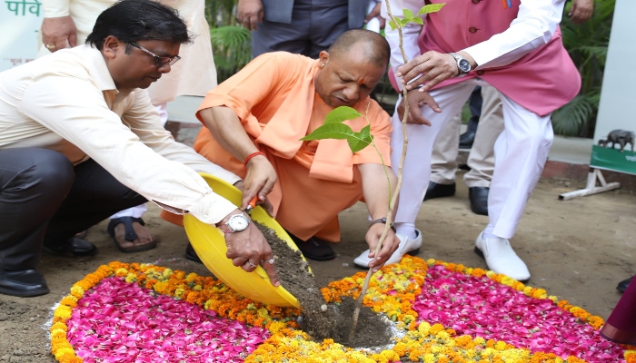 Environment Day 2025 : सीएम योगी ने पर्यावरण दिवस पर किया पौधरोपण, जन्मदिन को बनाया हरियाली का पर्व