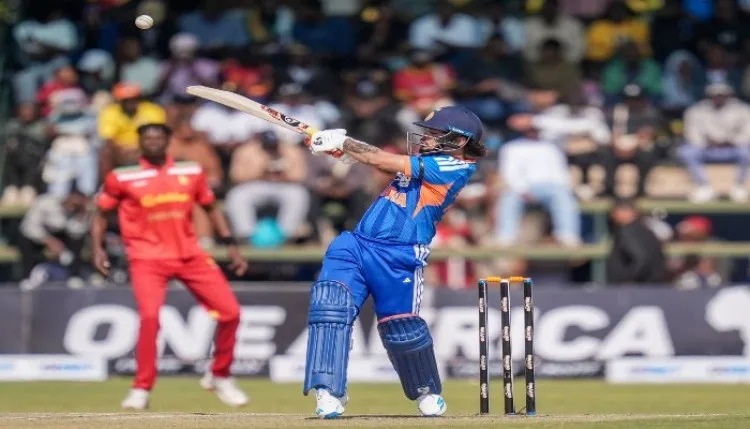 IND vs ZIM 2nd T20I: हरारे में ईशान-तिलक की सुनामी, भारत ने जिम्बाब्वे के सामने रखी 220 रनों की चुनौती