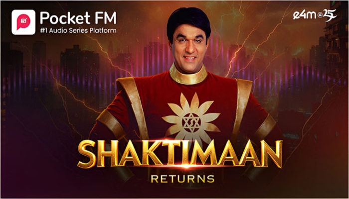 नए रूप में लौटा ‘शक्तिमान’, पॉकेट एफएम ने लॉन्च की 40 एपिसोड की ऑडियो सीरीज