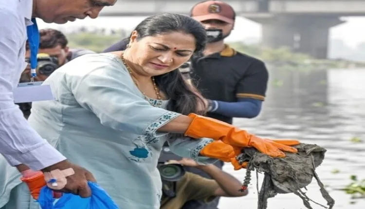 यमुना पुनरुद्धार परियोजनाओं का हुआ उद्घाटन और शिलान्यास