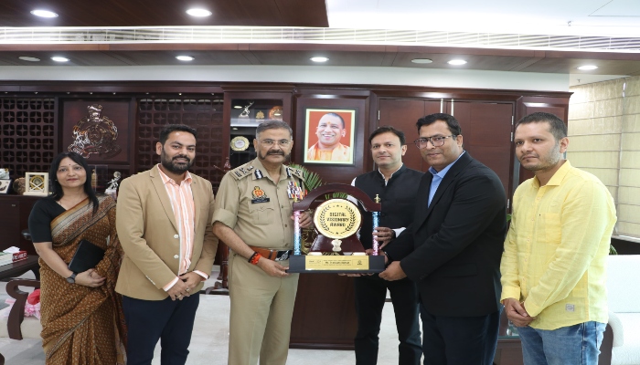 Uttar Pradesh Police Digital Award : उत्तर प्रदेश पुलिस को डिजिटल सशक्तिकरण में उत्कृष्ट योगदान के लिए दो प्रतिष्ठित सम्मान