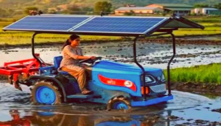 modern होगा किसान मेला, Solar से चलेगा थ्रेशर