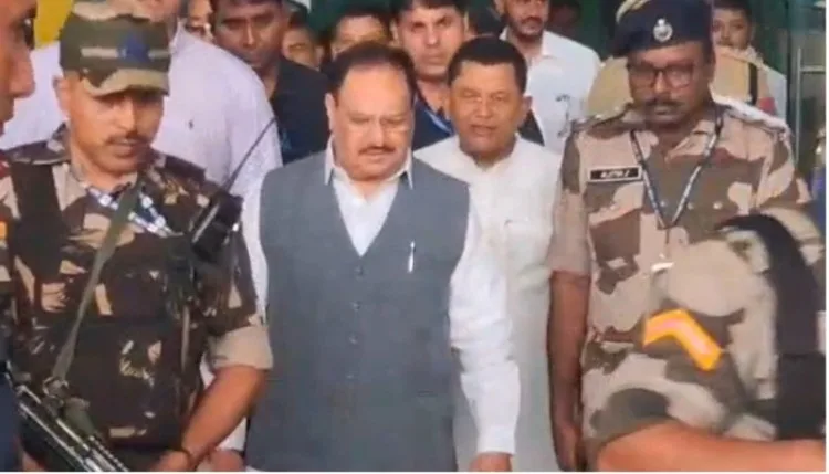 असम के शिवसागर जिले में पहुंचे जेपी नड्डा, देखी बाढ़ की स्थिति
