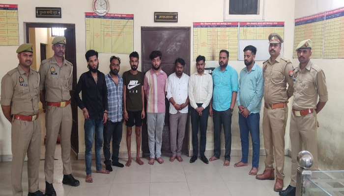Kanpur: साइबर फ्राॅड के बड़े गिरोह का भंडाफोड़, 125 करोड़ रुपये का घोटाला, 8 गिरफ्तार