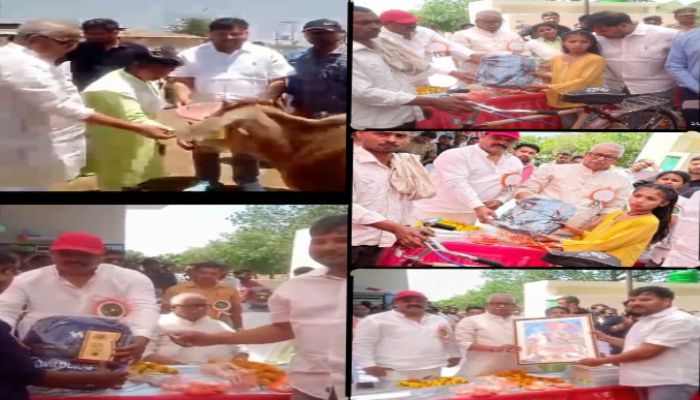 Sultanpur: आंगनबाड़ी केंद्र का लोकार्पण, एमएलसी ने की विद्यालय गोद लेने की घोषणा