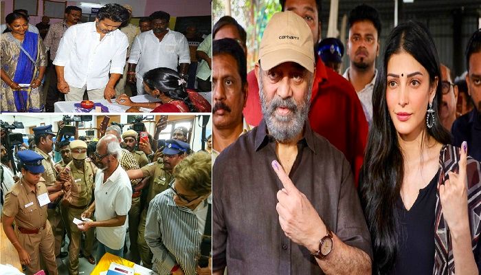 Tamil Nadu Elections 2026: विजय-रजनीकांत से लेकर श्रुति-कमल हासन तक, दिग्गजों ने डाला वोट