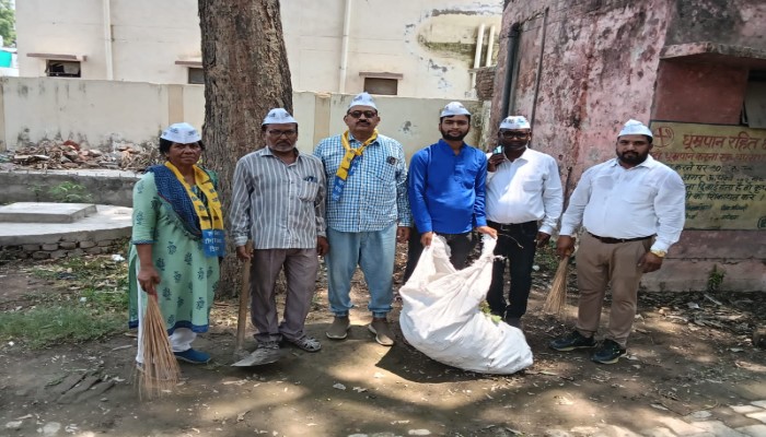 सेवा, स्वच्छता और संगठन ‘आप’ की पहचान है: अनिल प्रजापति