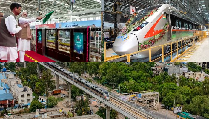 विकास की हाईस्पीट रफ्तार ! अब 55 मिनट में मेरठ से दिल्ली, PM पीएम ने नमो भारत और मेरठ मेट्रो को दिखाई हरी झंडी