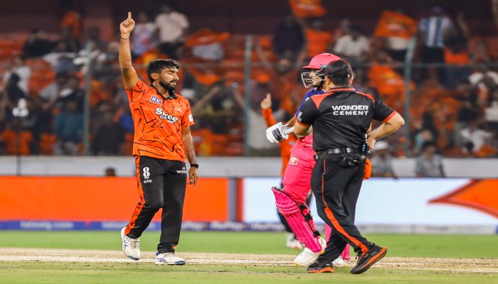 SRH vs RR : प्रफुल्ल हिंगे ने डेब्यू मैच में मचाया कोहराम, हैदराबाद ने रोका राजस्थान का 'विजयरथ'