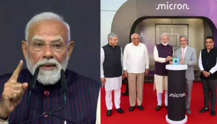 देश के तीसरे सेमीकंडक्टर प्लांट का उद्घाटन, पीएम मोदी बोले- भारत बन रहा वैश्विक चिप हब