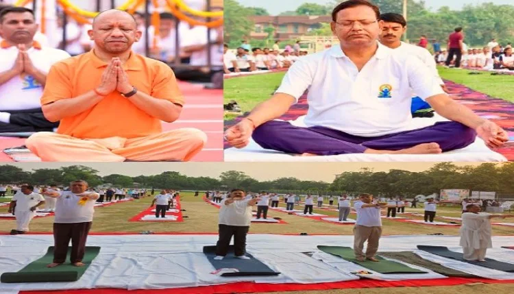 International Yoga Day 2026:  योगमय हुआ यूपी,  CM योगी समेत नेताओं ने योगाभ्यास कर दिया निरोग रहने का संदेश