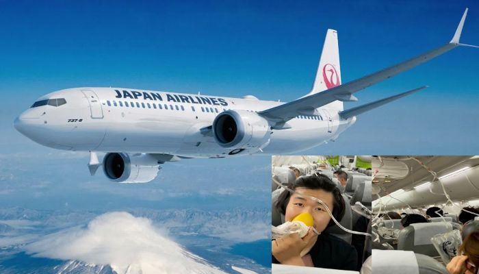 Japan Airlines Boeing 737: तेज धमाका और अचानक 26,000 फीट नीचे गिरा बोइंग विमान ! दहशत भरा वीडियो वायरल