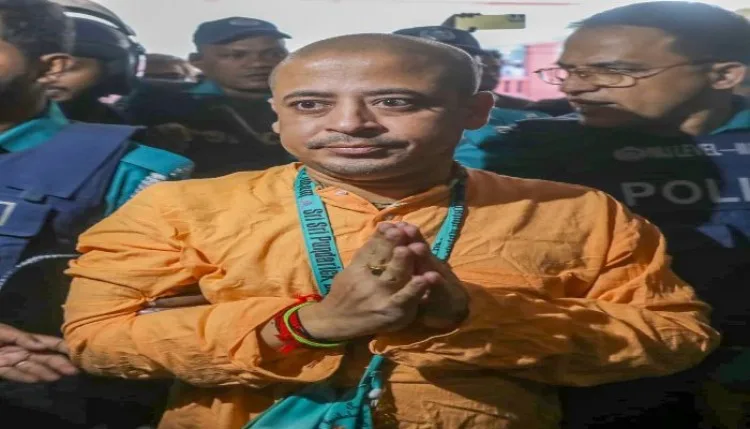बांग्लादेश: जमानत के बाद भी चिन्मय कृष्ण दास की रिहाई न होने पर हिंदू संगठनों में आक्रोश